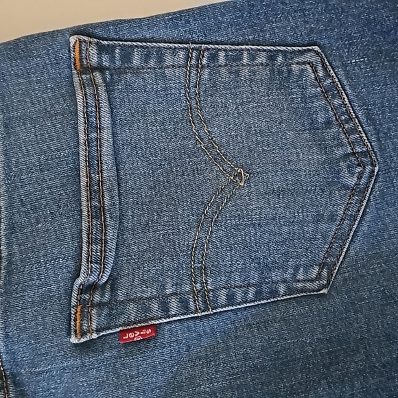 Levi's 511 Jeans Men's 31x30 Blue Denim Straight Leg Red Tab - Picture 4 of 8